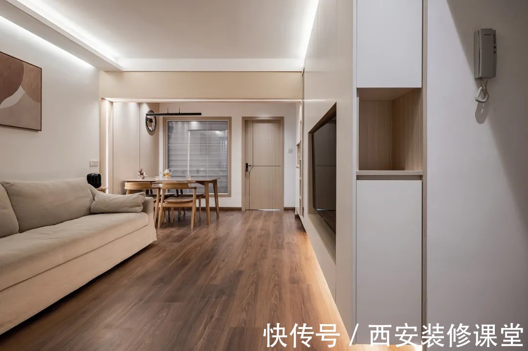 时尚|80㎡小窝两室,独居老人时尚宅