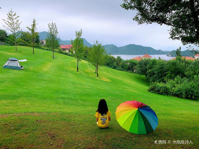 碧波花园岛|金海湖·碧波花园岛｜这里有油画般的秋天