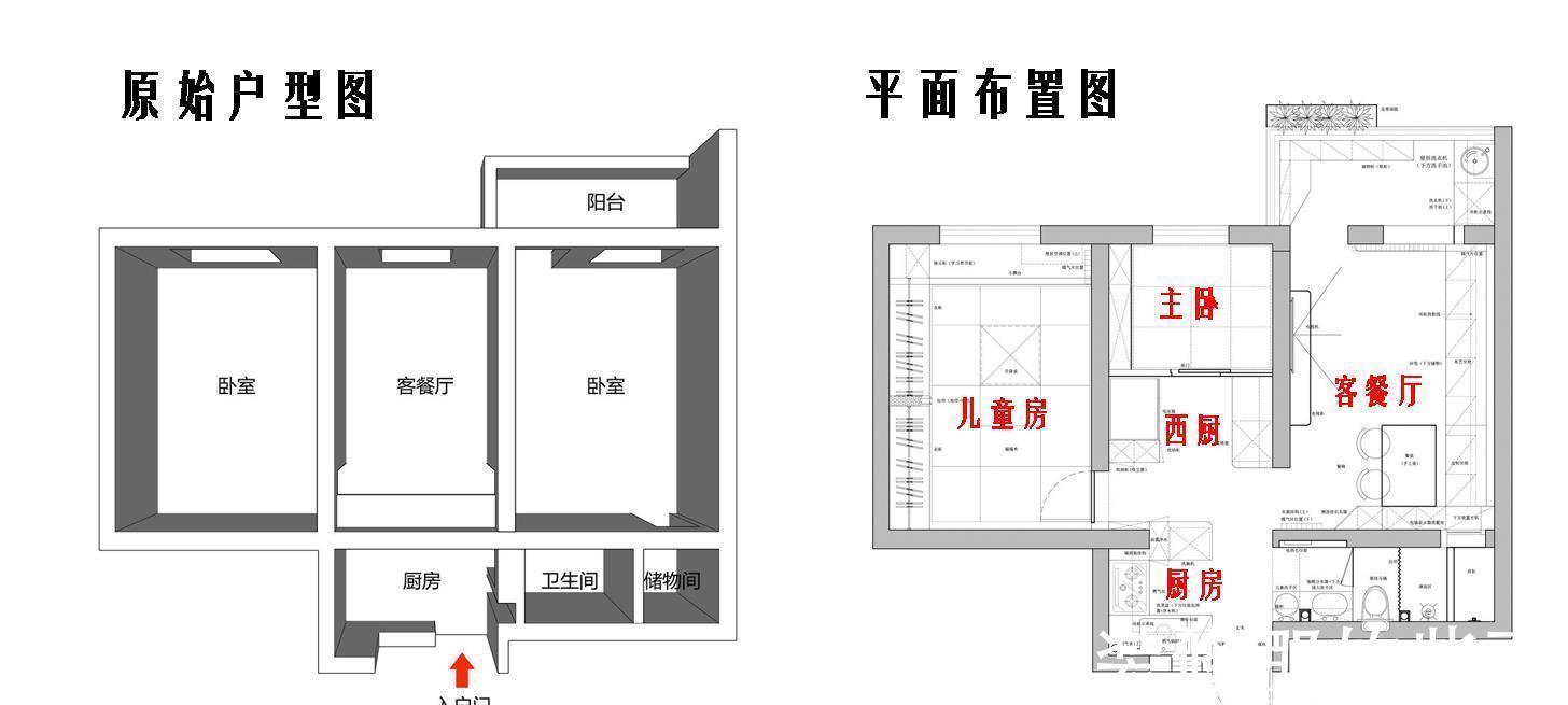 台面|她家的改造真“绝了”，仅60㎡却有超强收纳，每寸面积都用到点上