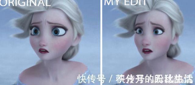 艾莎|当迪士尼公主的脸部变成真人比例,你还喜欢她们吗
