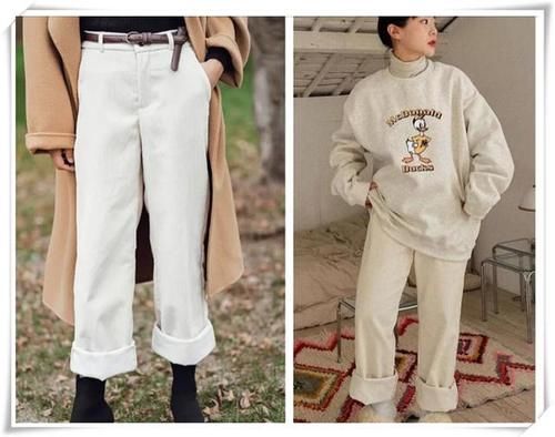 衣服买得多不如买的精，今年流行豆腐裤，好的衣服，怎么搭都时髦