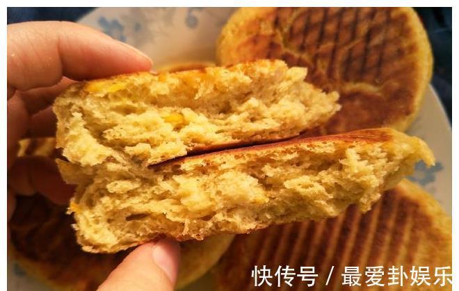 面团|多吃红薯好处多，一个红薯，一碗面粉，简单一做，比蛋糕还香