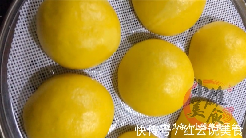 吃了20多年的馒头,馒头此种做法头一次见,金黄蓬松好吃