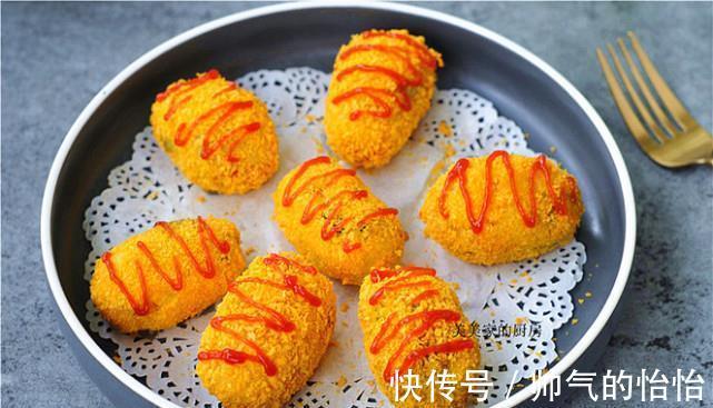 土豆泥|三伏出汗多，这早餐我隔三岔五给孩子做，酥香软糯，补足钾元素！