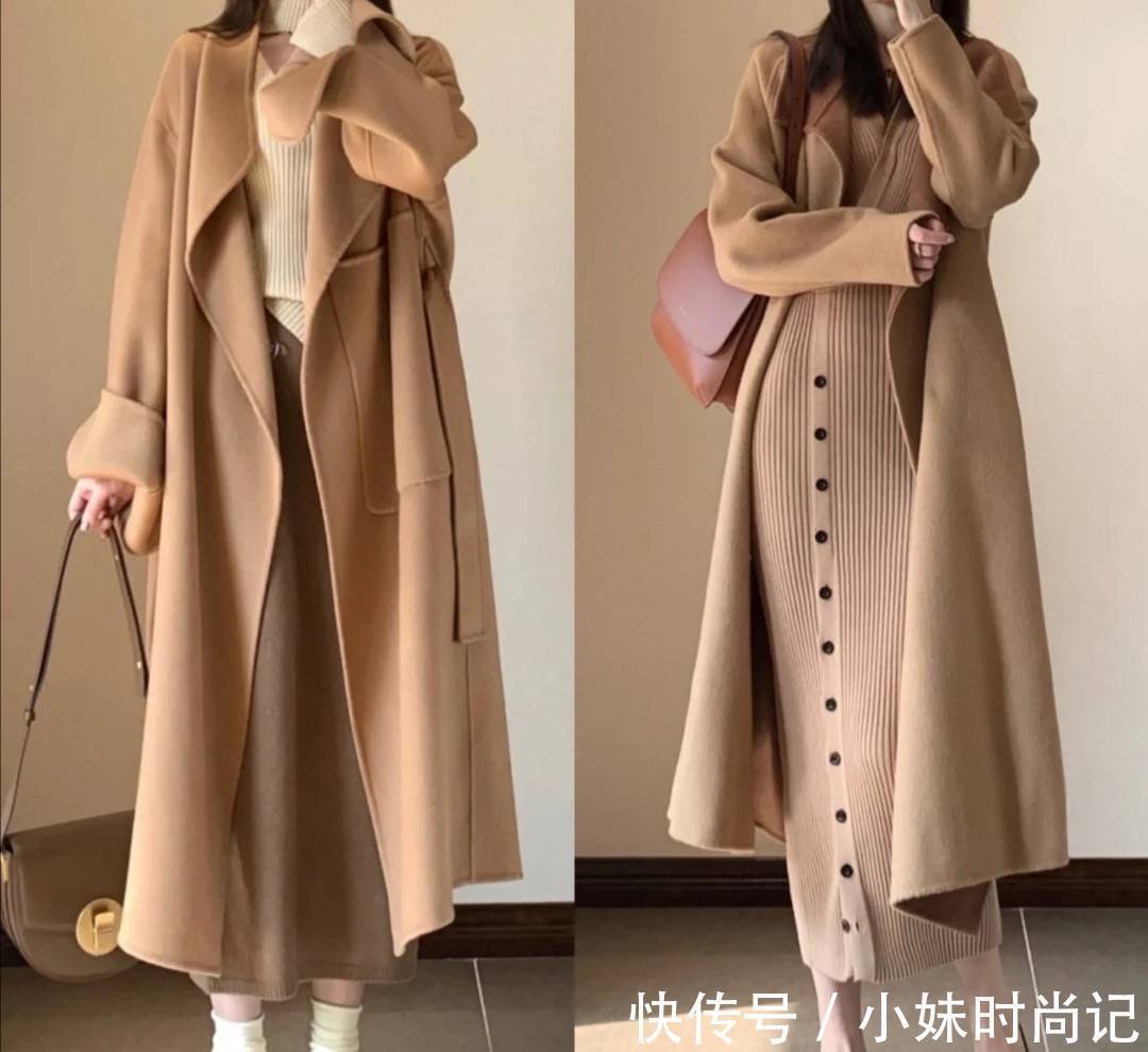 半身裙 过年的穿衣搭配公式:“大衣+半身裙”,不仅优雅显瘦更气质