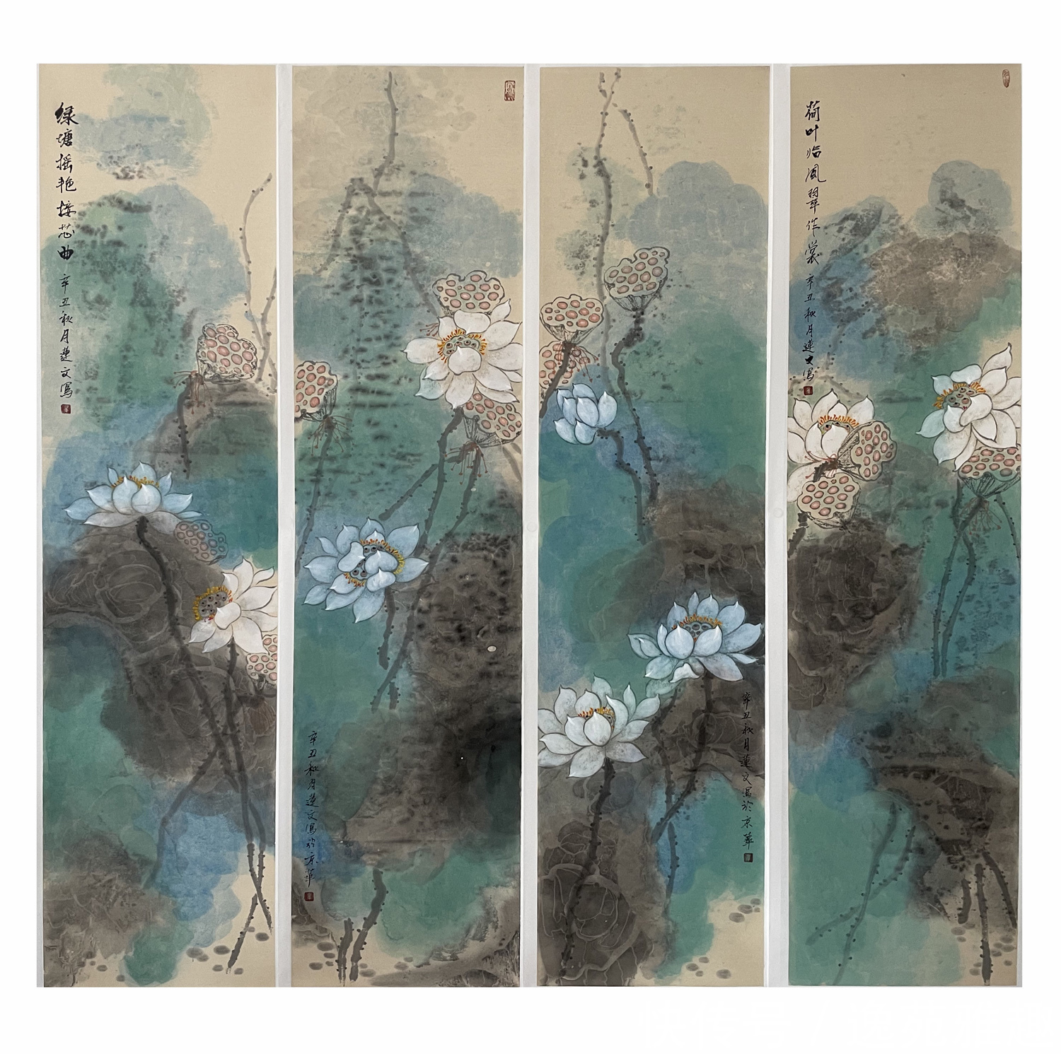 会员$「作品欣赏」淡烟流水画屏幽,女画家崔连文的花鸟作品