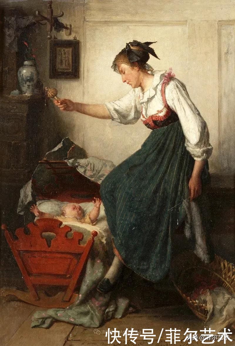 蒂奥多·|乡村生活~比利时画家蒂奥多·杰拉德油画作品欣赏