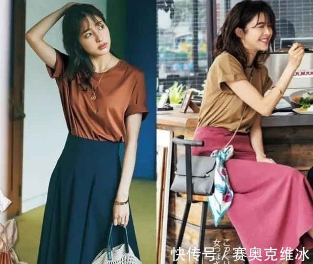 p这13条半裙,让T恤更完美!