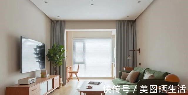 洗衣机|68平的精致两居室，独居小妹妹真懂生活，双面柜的设计非常巧妙！