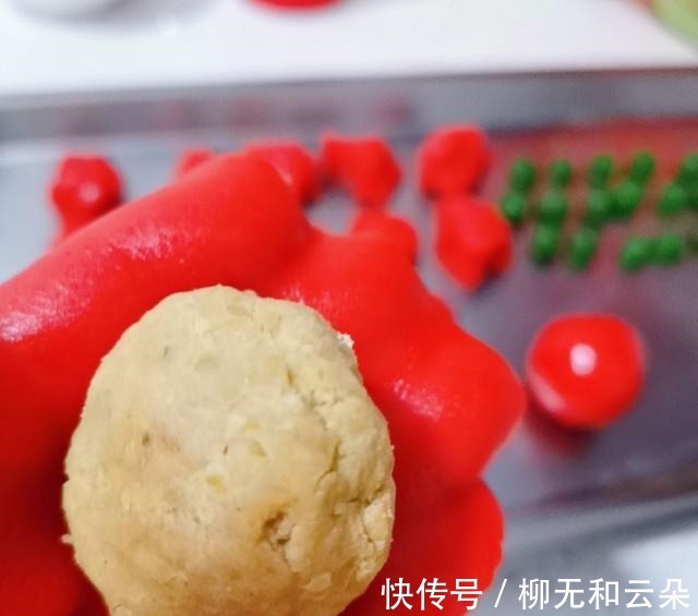 菠菜粉|柿子月饼，好吃好看寓意好！