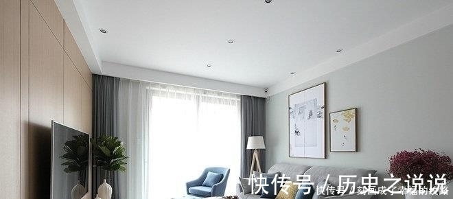 瓷砖|80平的新房,一进门就被迷住,全屋清新淡雅,卧室最漂亮