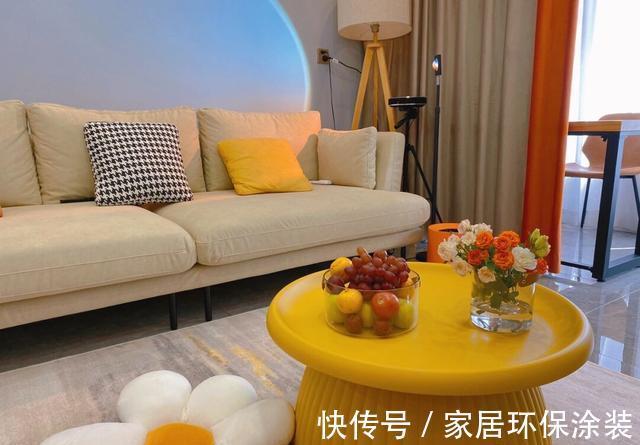 60平北欧风格新房，墙面刷网红灰，全屋很漂亮，一家人都很满意