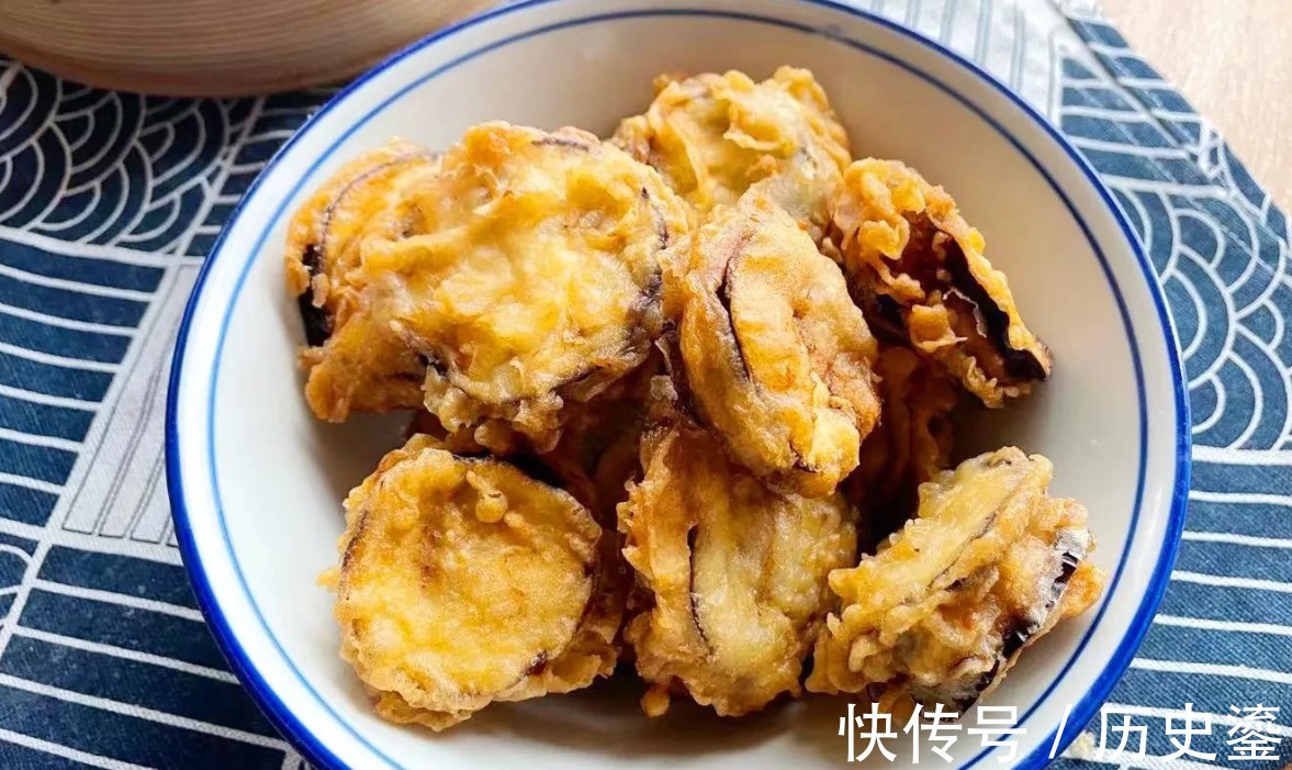 炸茄盒,面糊不能用水调,教你饭店秘制做法,外酥里嫩一咬掉渣