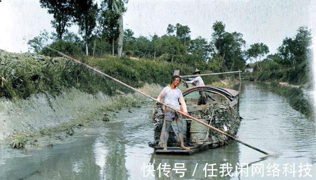 杭州|1921年浙江老照片，百年前杭州的“水乡风光”，你见过没