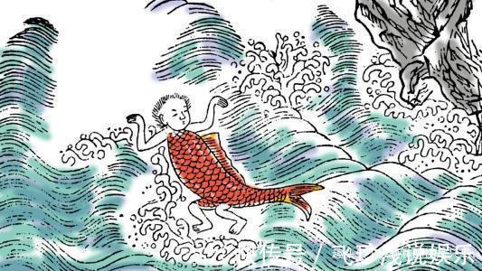 大鲵!人鱼是真实存在的吗?山海经给了我们答案,人面鱼身现存于世