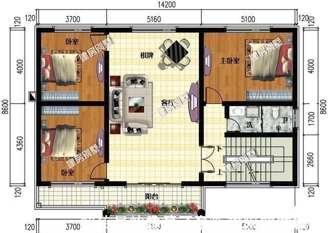 一厅|宅基地深度不够,室内怎么布局看看这2栋典型欧式别墅代表!