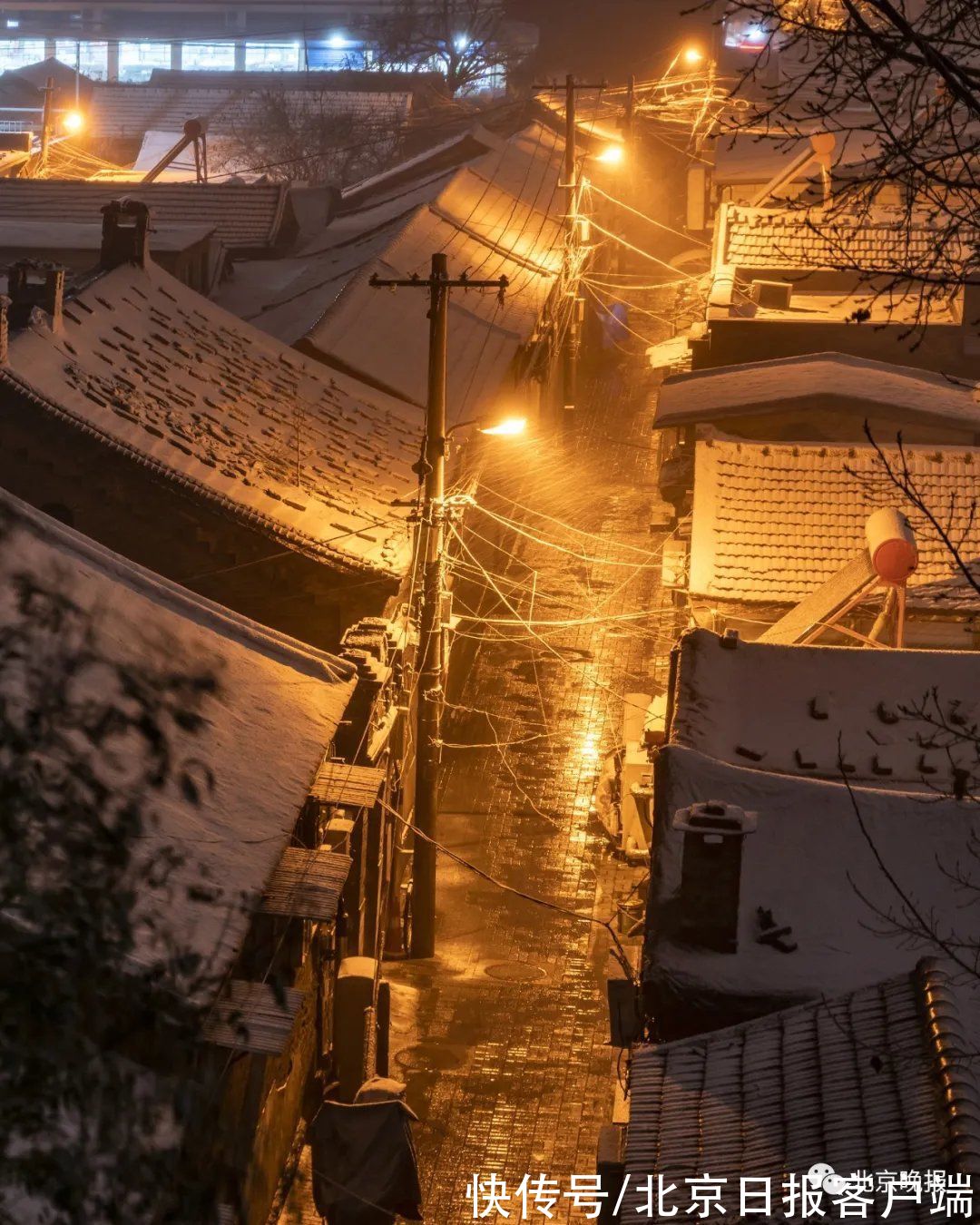 白塔寺|?今天京城这些地方的雪景，独一份！随便一处都是打卡点——