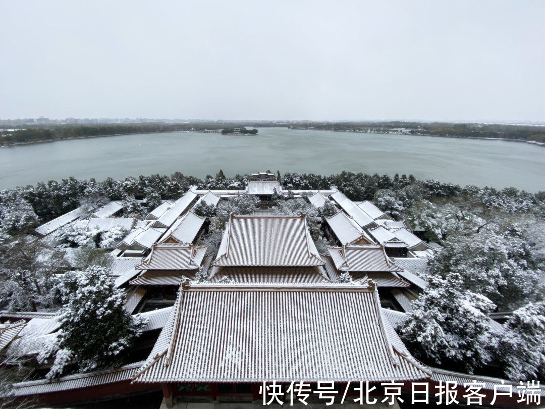 美景|立冬恰逢初雪，北京号带您“云”赏雪后美景