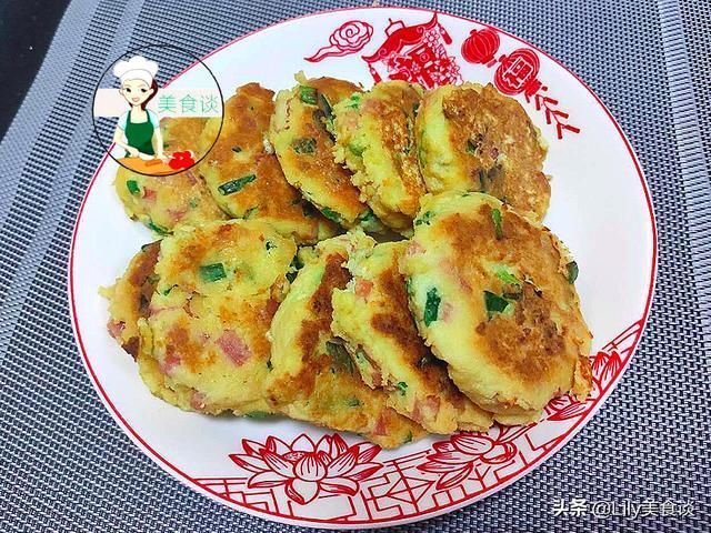 这食材常被扔掉,怪可惜的,用来做早餐饼,鲜香营养,孩子抢着吃