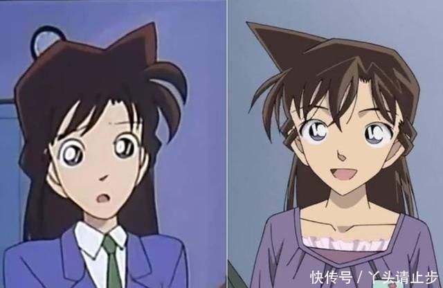 美女|《名侦探柯南》里画风改变后就成为美女的角色