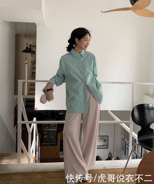 清冷简约的ins风春装值得拥有，舒适又清爽，让人一眼就爱上