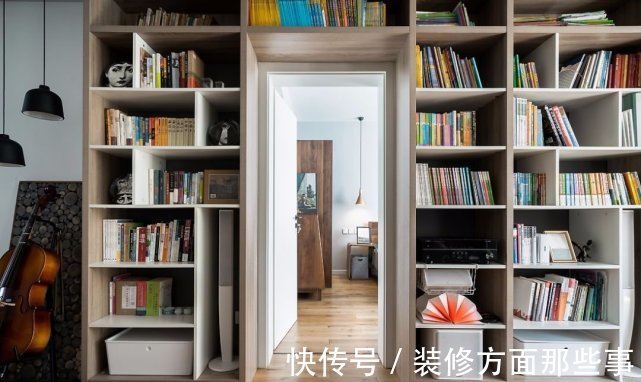 屋主家|135㎡舒适北欧风,多功能书架实用性逆天!
