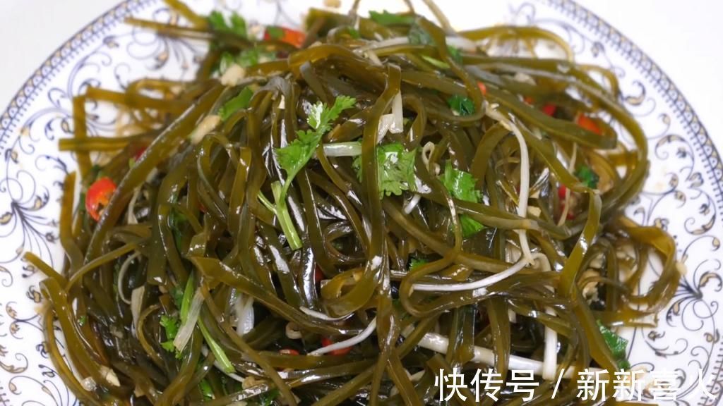 难怪饭店凉拌海带丝那么好吃,原来是这个窍门,简单易学爽口好吃一点也不腥