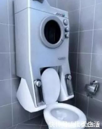 洗衣机|越来越多人洗衣机都安装在马桶上了,废水充分利用,太聪明了