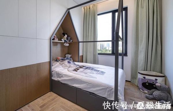 电视墙|看了他130㎡的家,才明白什么叫颜值超高、收纳满分,全屋质感十足