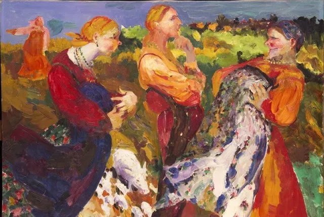 彼得堡&色彩这么艳丽,居然是列宾工作室出来的画家