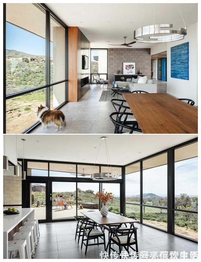 私人|外国佬自建私人别墅,大量混凝土砖设计,谁说别墅就得花几百万