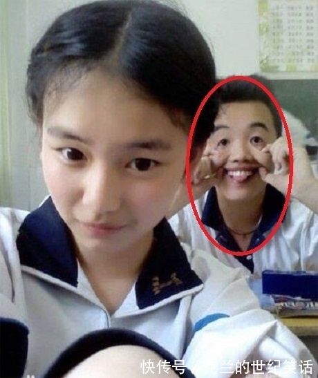 |搞笑GIF:妹子头发长就是优势多多啊,口罩都省了呢