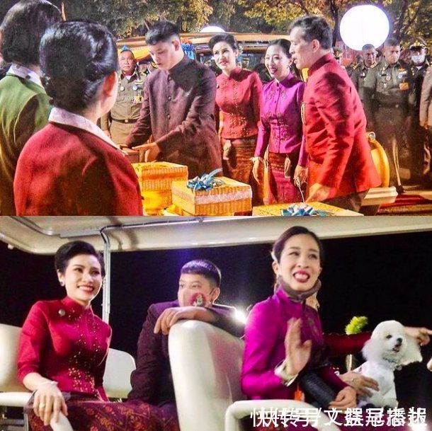 诗妮娜|泰王四口齐亮相真高调!诗妮娜裹红衣好嘚瑟,拉拢15岁王子心机重