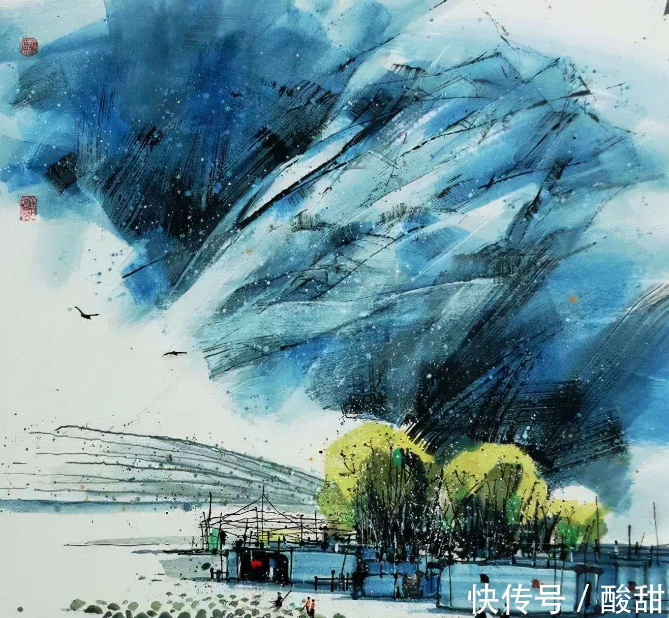 出郊!杨慎最经典的10首诗词,几度夕阳,细雨斜风,惊艳了世人