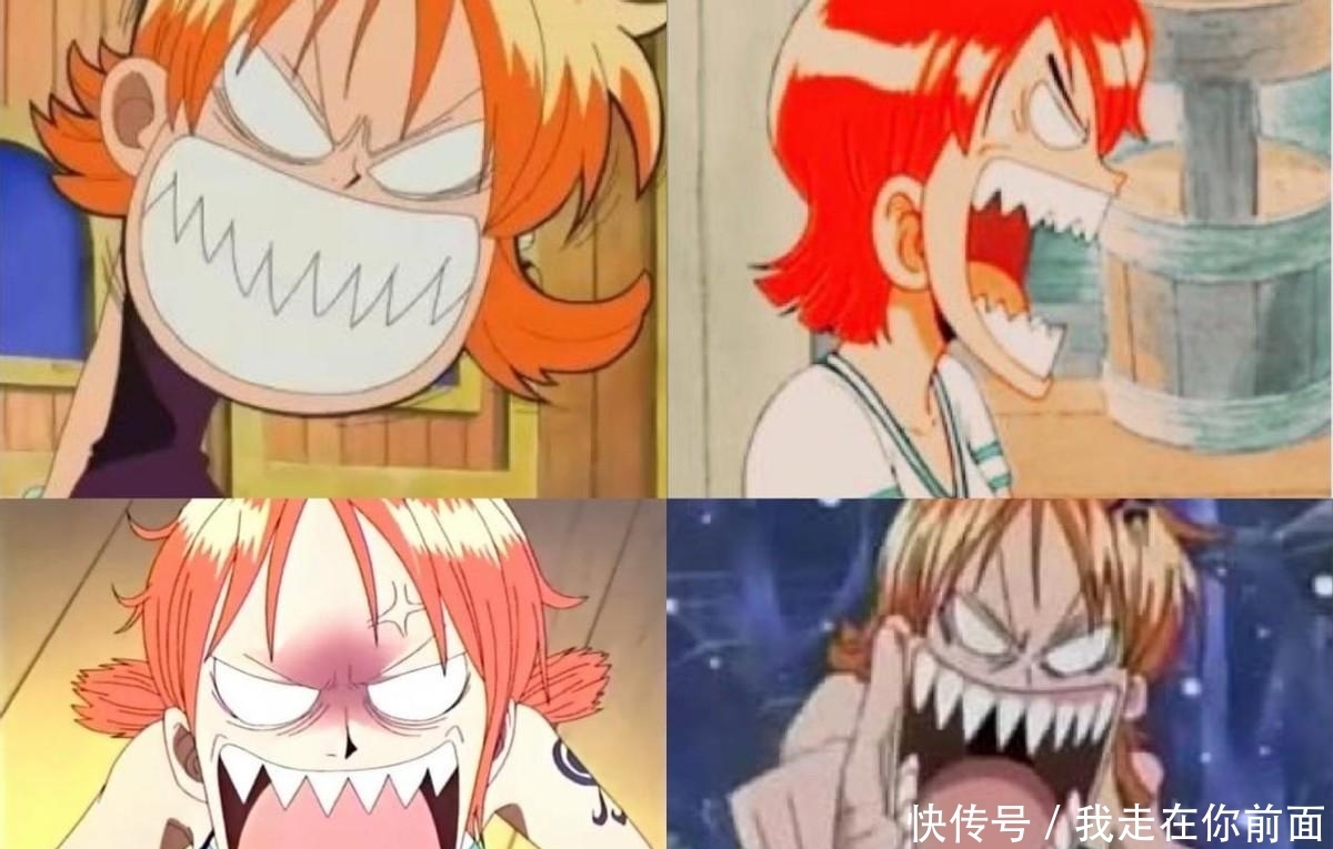 极限|草帽团经典表情进化史:路飞嫌弃脸出圈,娜美生气脸挑战张嘴极限