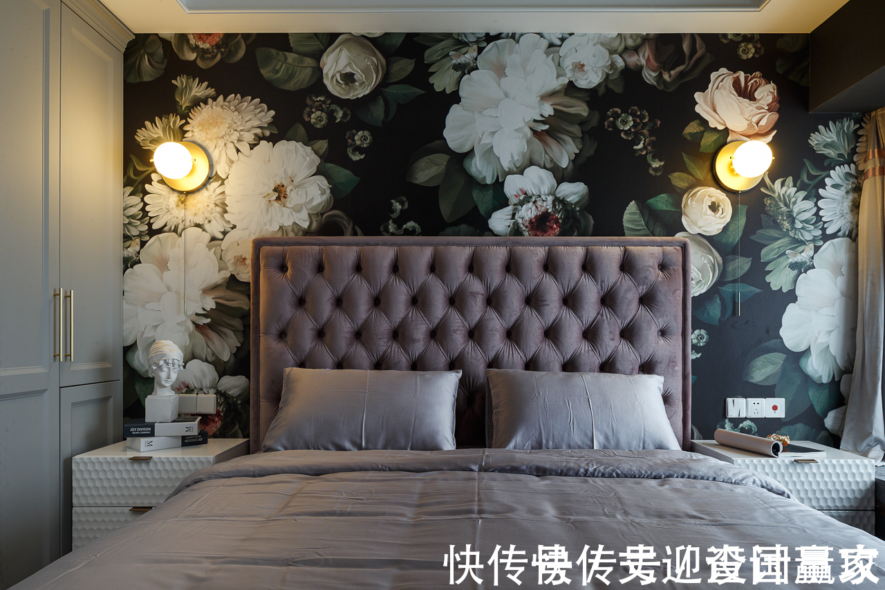 四居|130㎡轻奢四居，融入美式的沉稳庄重，打造温柔的质感生活