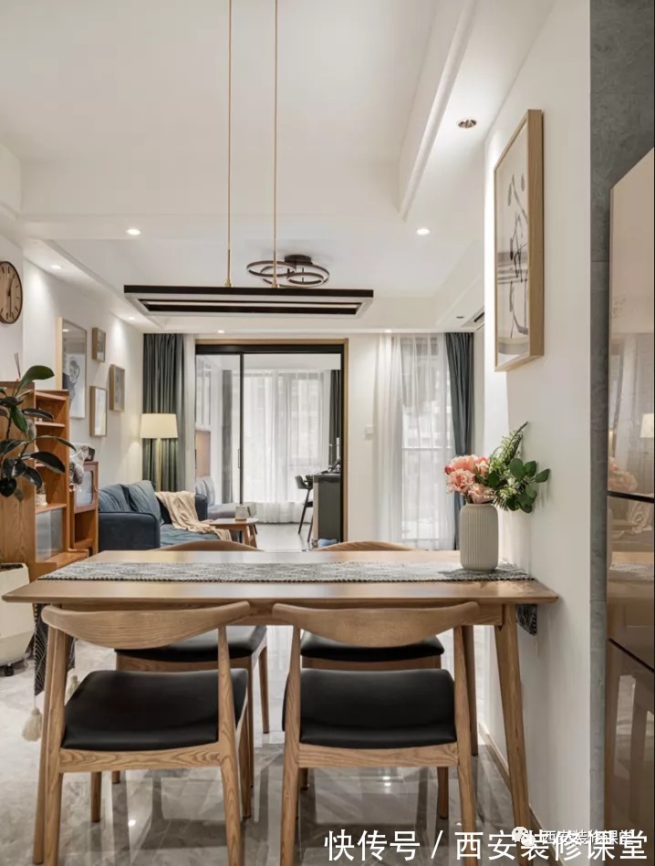 木质|95㎡两室简约,自己喜欢的混搭