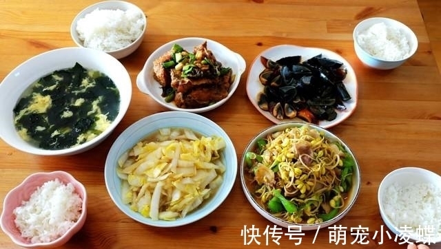 营养健康|晒晒我家这7天的午餐，每天都是3菜1汤1主食，荤素搭配，营养健康