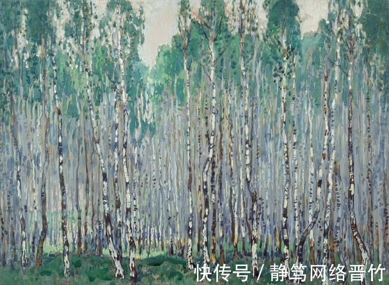 康斯坦丁|俄罗斯印象派画家,康斯坦丁诺维奇加勒巴多夫,油画作品欣赏