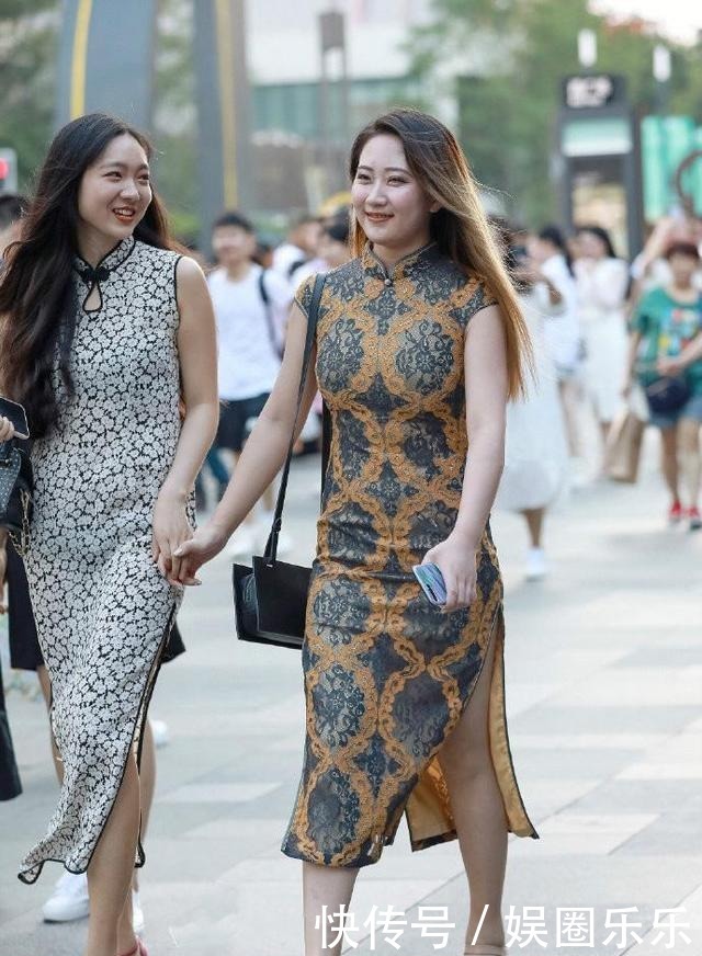 闺蜜|穿旗袍的时尚闺蜜，穿出各自的风格，想不美都难