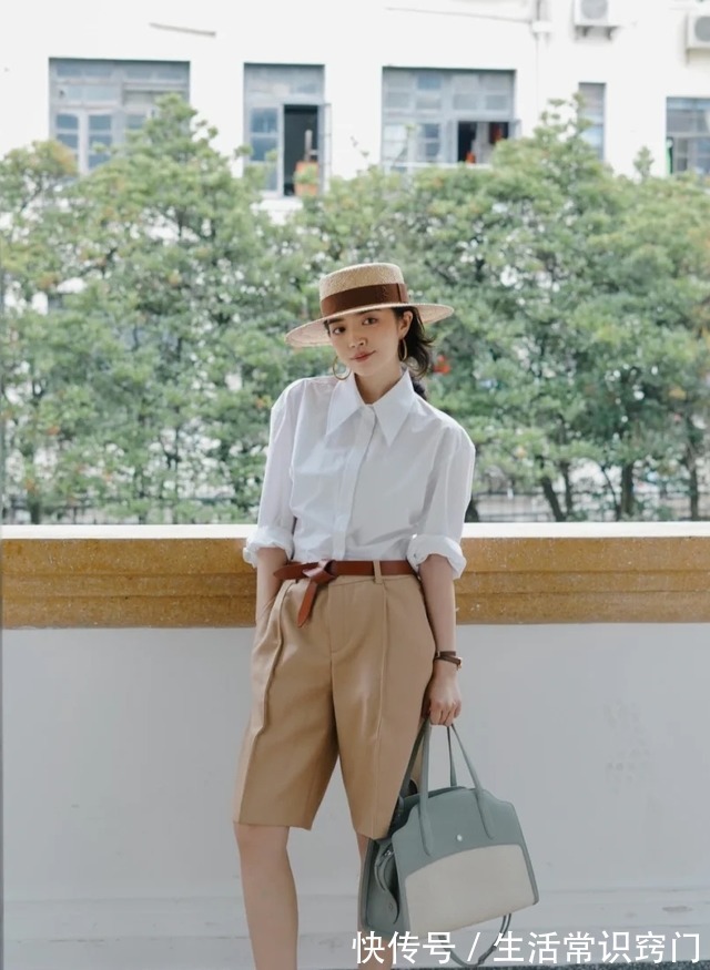 时尚 今年火了一款裤子,叫五公裤,时髦还百搭,穿搭博主三木也爱穿!