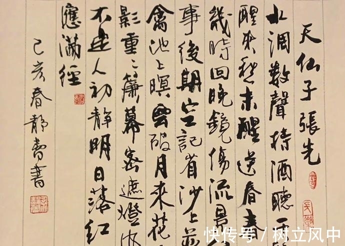 中国书协$一个书法未入门的书法家:徐静蕾!