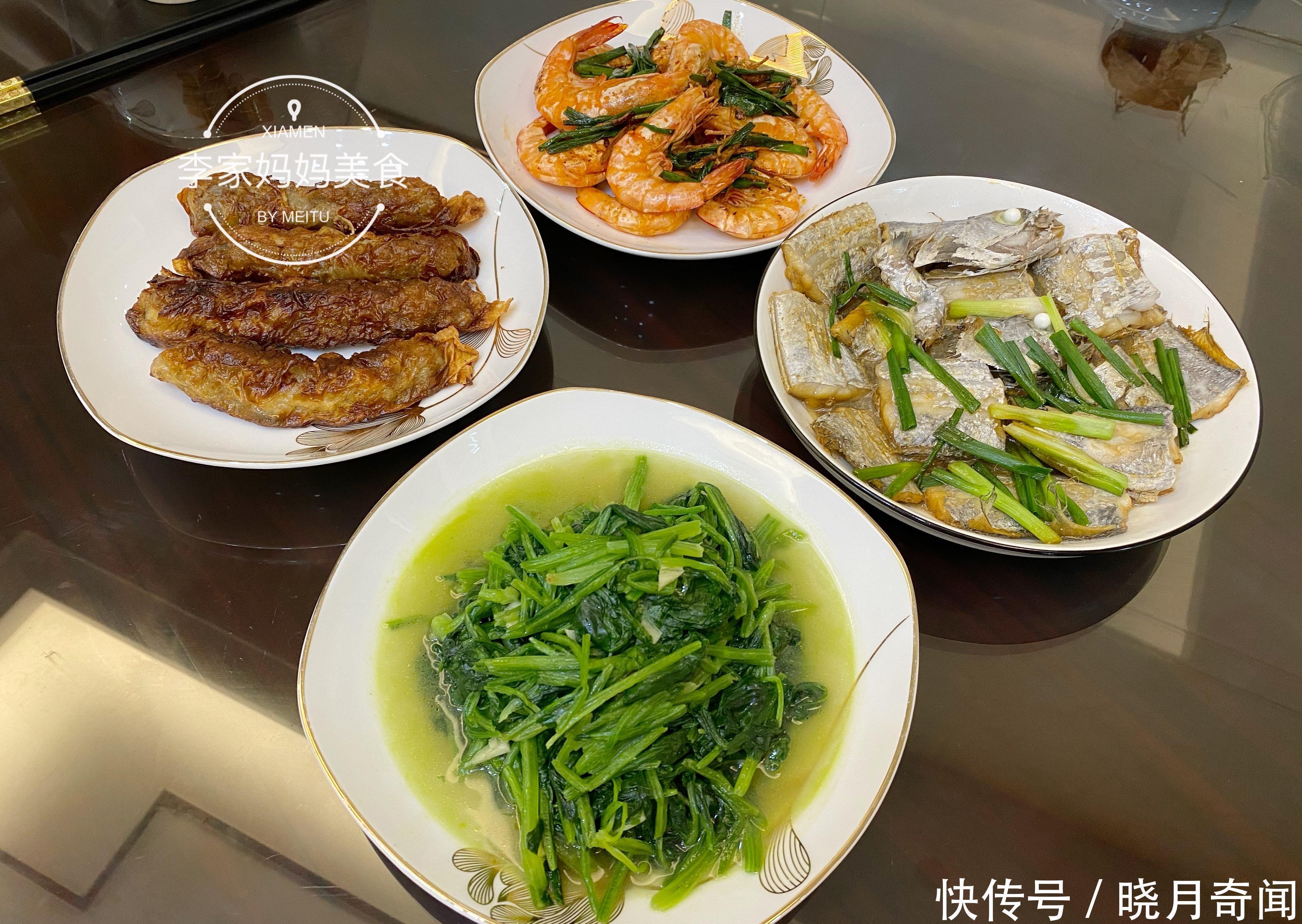 晒一晒我家3口人的晚餐，4菜1汤，花了不到200块，简单好做营养足