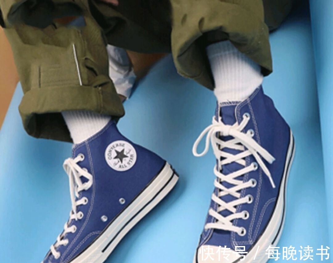 海军蓝 匡威1970s能看的就只有黑色和姜黄?那你是不懂匡威!
