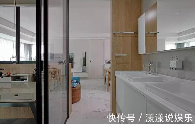 阳光|105㎡日式现代空间色调搭配很巧妙，通透质感阳光满满