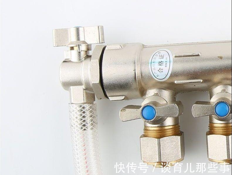 水器|地暖不热,不要胡乱放水,放水的位置和方法都很重要!