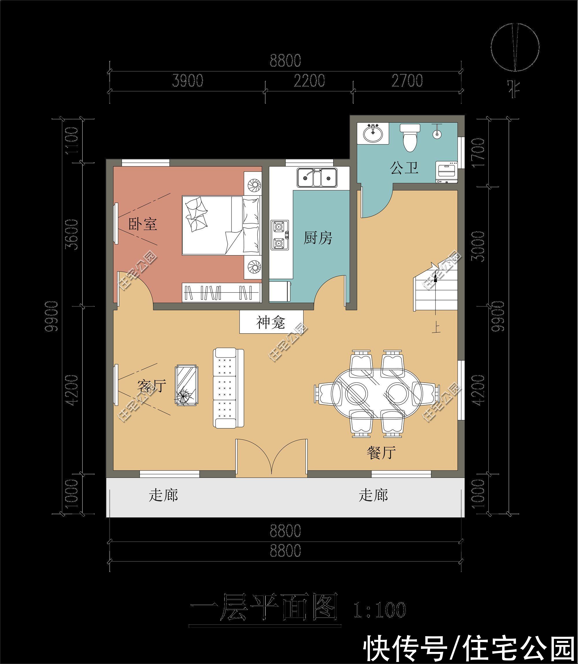 3卫|占地不足百平，也能建出大气别墅！10套图纸你更喜欢哪一套？