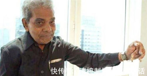 手指|印度老人将留了66年的指甲剪下,封存博物馆后,手指却产生新变化