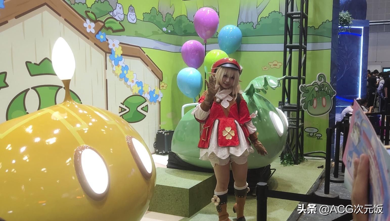 可莉|原神BW漫展复刻海岛活动，凯瑟琳Coser火了，忍不住喊“老婆”