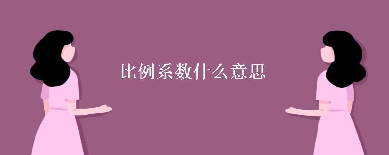 系数是什么意思数学